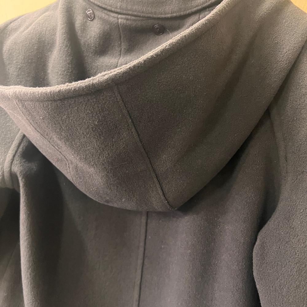 Macintosh Taupe Hooded Coat - Picture 6 of 12